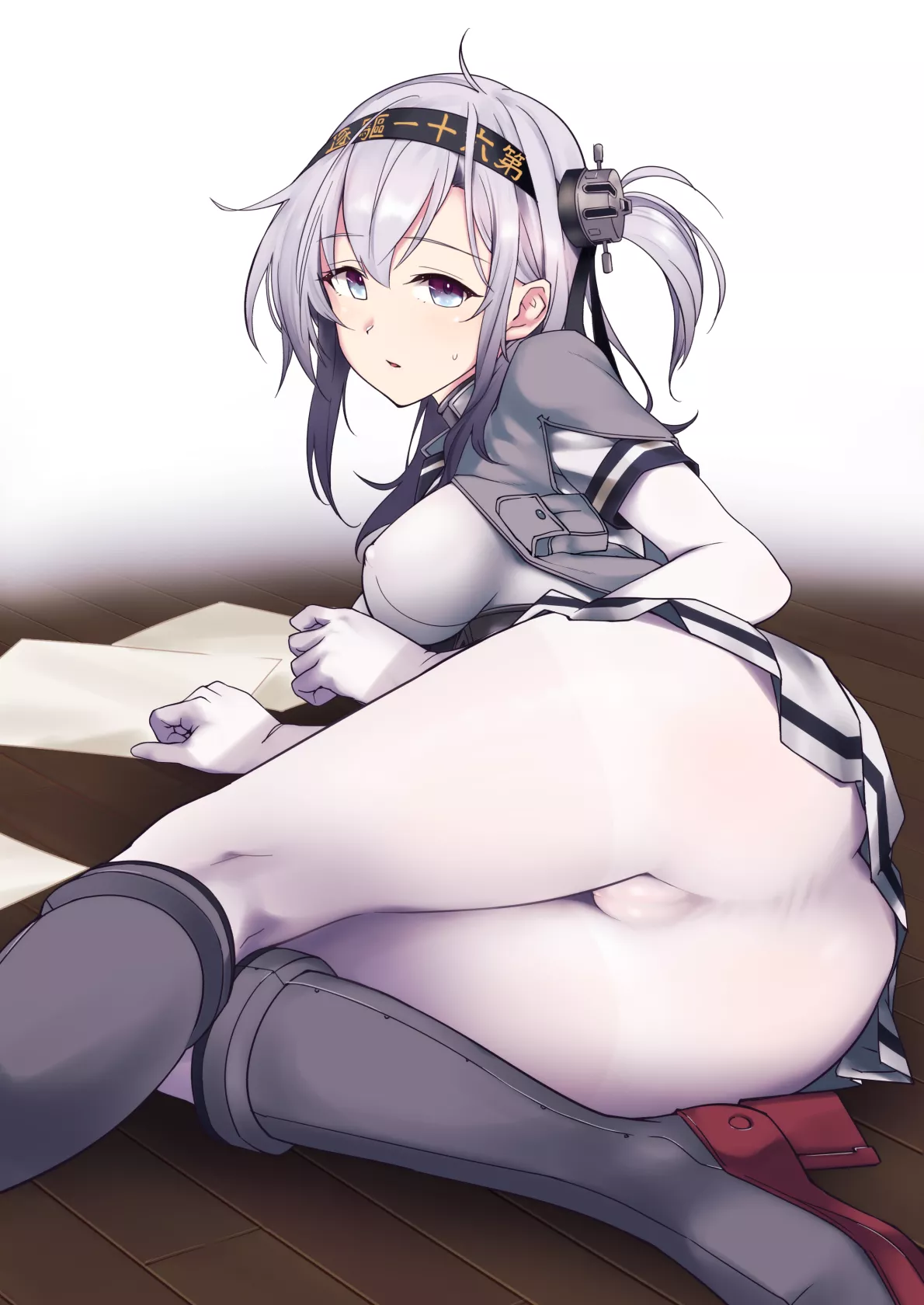 Suzutsuki White Bodystocking Sheer (Rampage 2nd ) [Kantai Collection]