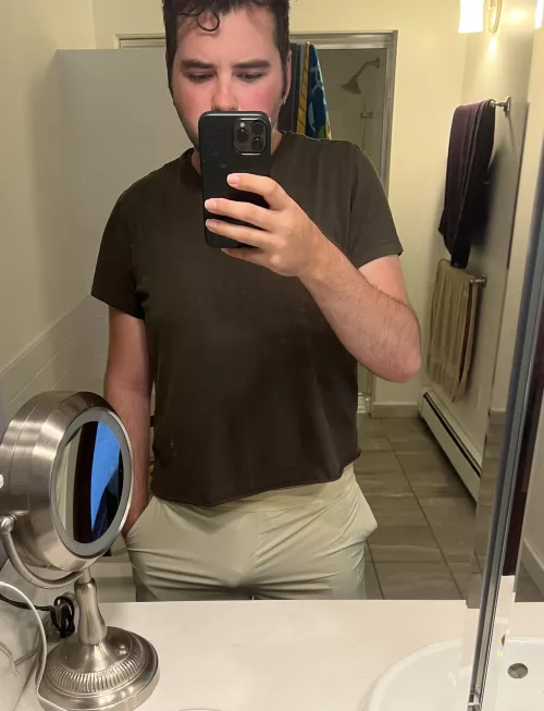 Walked into Starbucks before I looked in the mirror this morning, too noticeable?