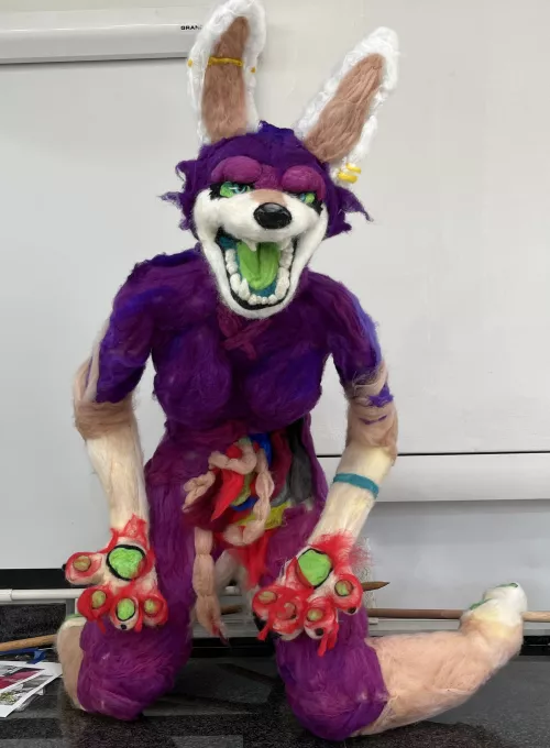 [X] r/Art didn’t like my furry sculpture so here you go!