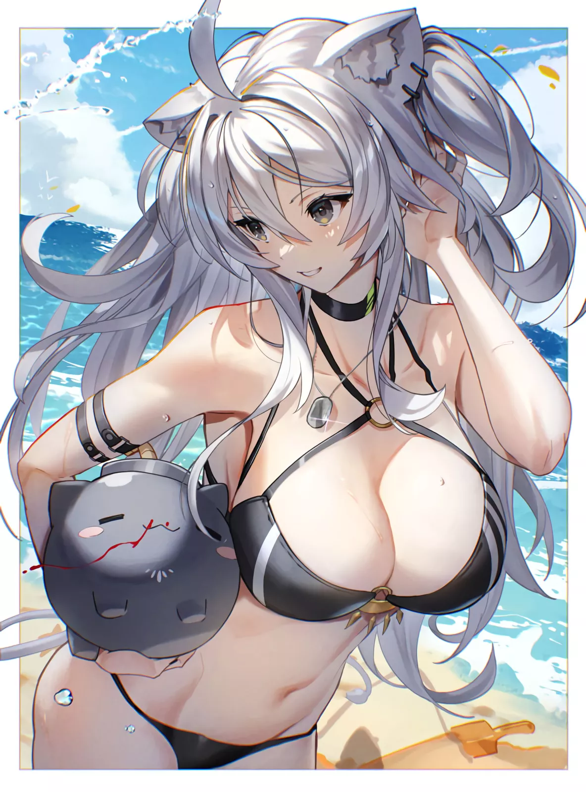 At the beach [Hololive]