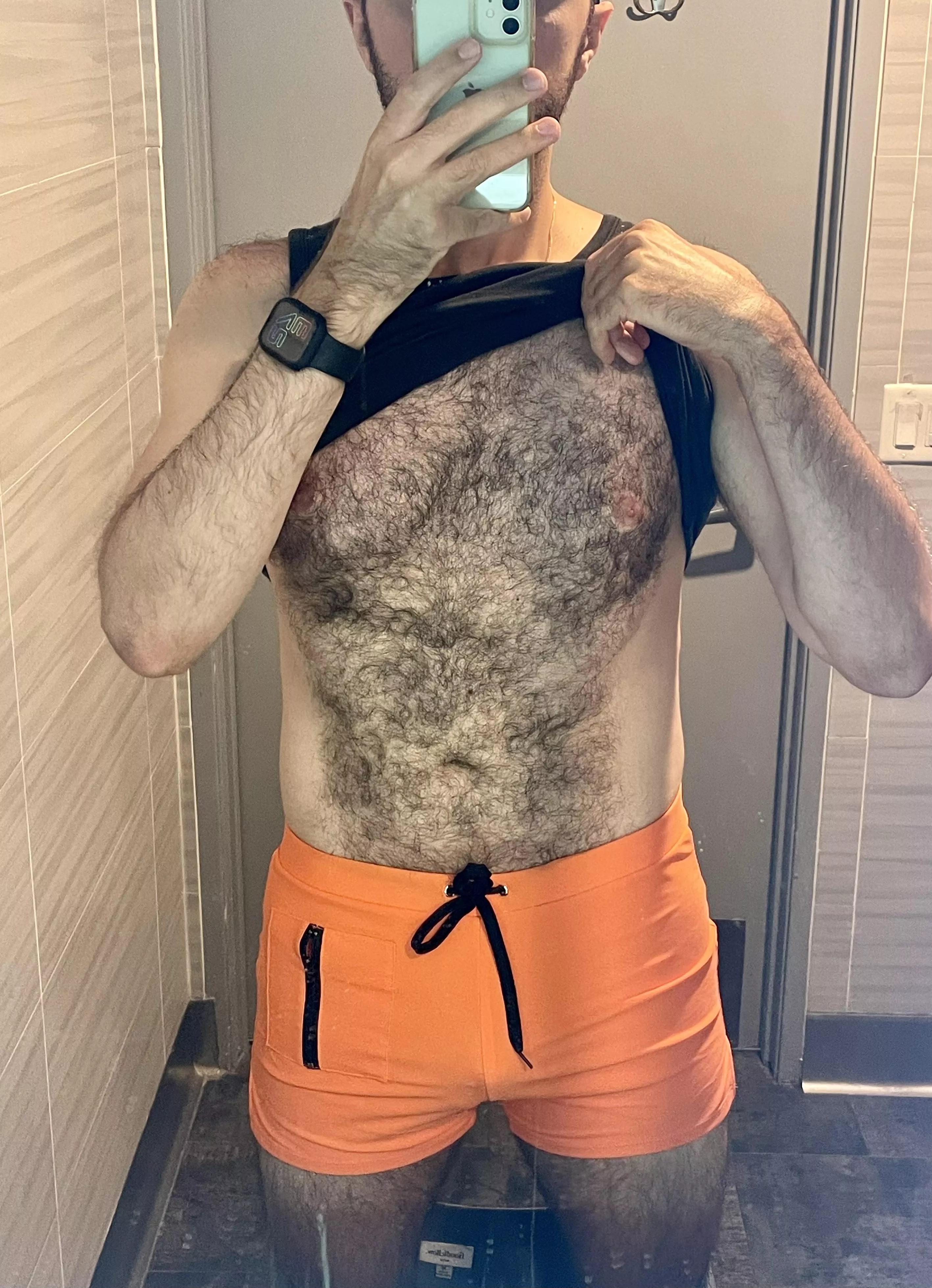 Beach time.