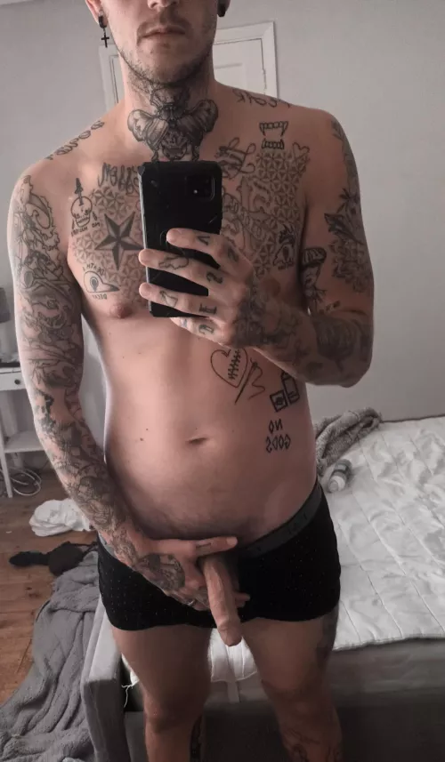 I have more tatts, maybe one day you'll get to see all of them 😏