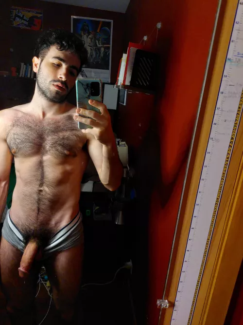 I just dropped the fattest load. Now I need you to clean me, I'm dripping