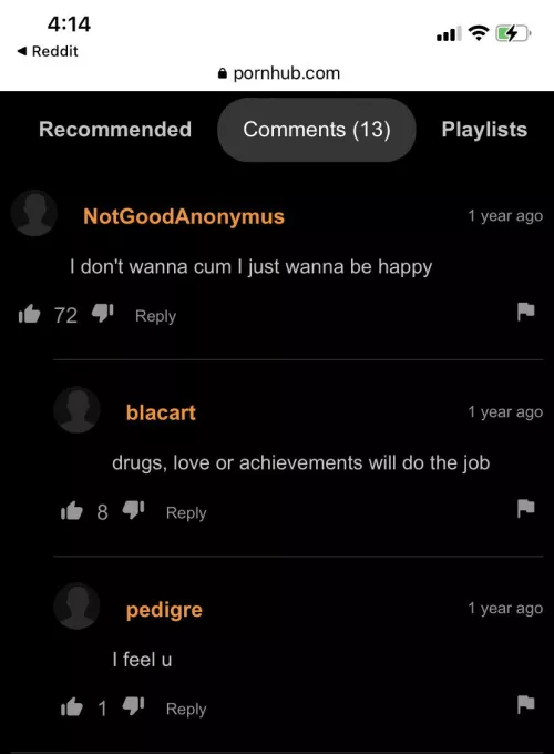 I just wanna be happy