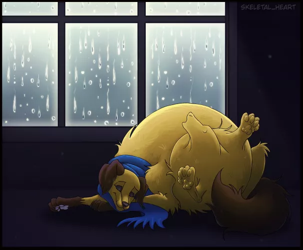 {image} Rainy day ☔ (Skeletal_Heart)