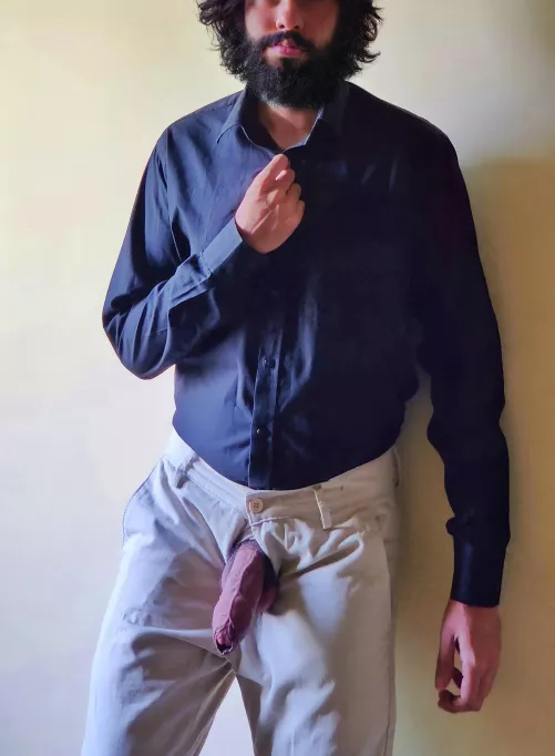 [m] What are you staring at? It's not even hard... yet ;)