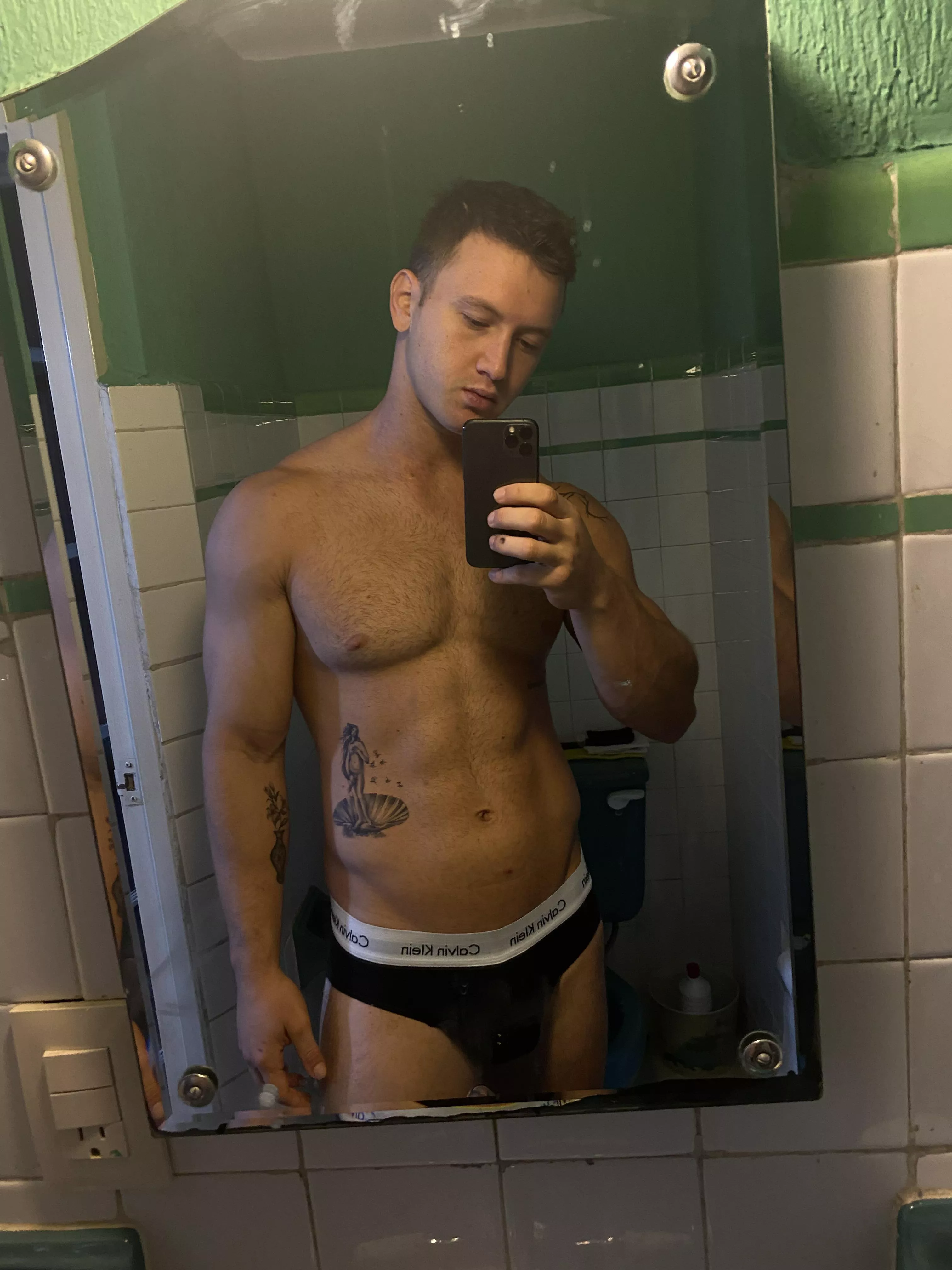 Me in underwear