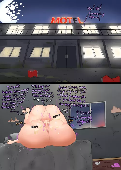 Not a very nice place to bring her mother to, but it’s cheap so Blake can keep Kali as long as she wants~ (By me)