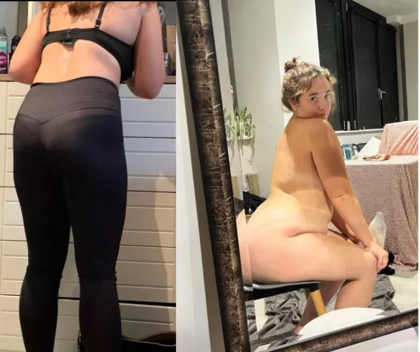 Someone told me I had a FUPA in college… what would they think now 😅😳