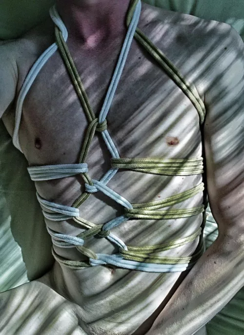 The sun at my skin felt great. So always does rope!