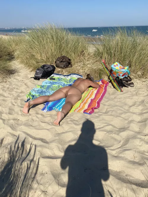 Trade my nudist milf for other sexy wives … send sample for reply .. Tele@ Rik906