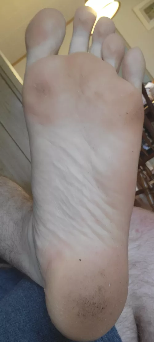 How badly do you want to clean my size 15 soles?