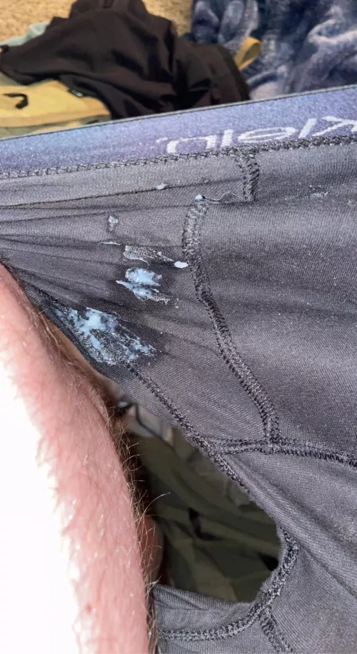 Humped my hand in my boxers