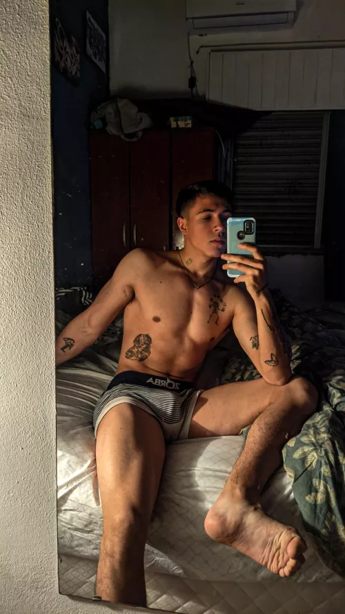 I'm ready for you to lick all of me from the top to the bottom 🤤🥵