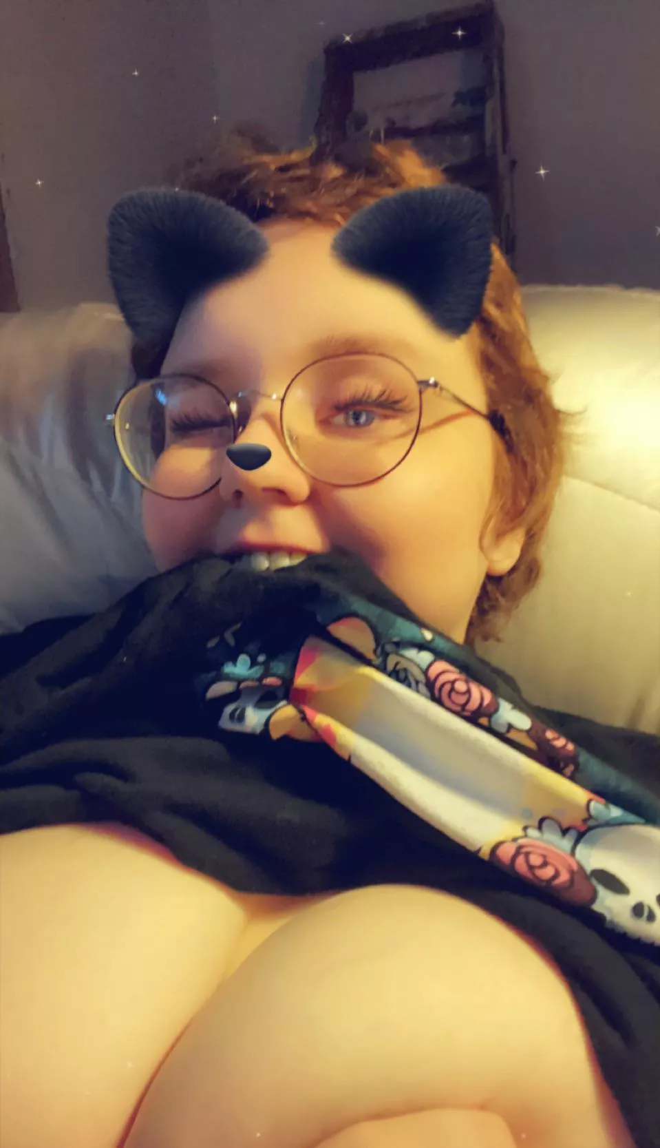 second ever post and still playing with my boobs