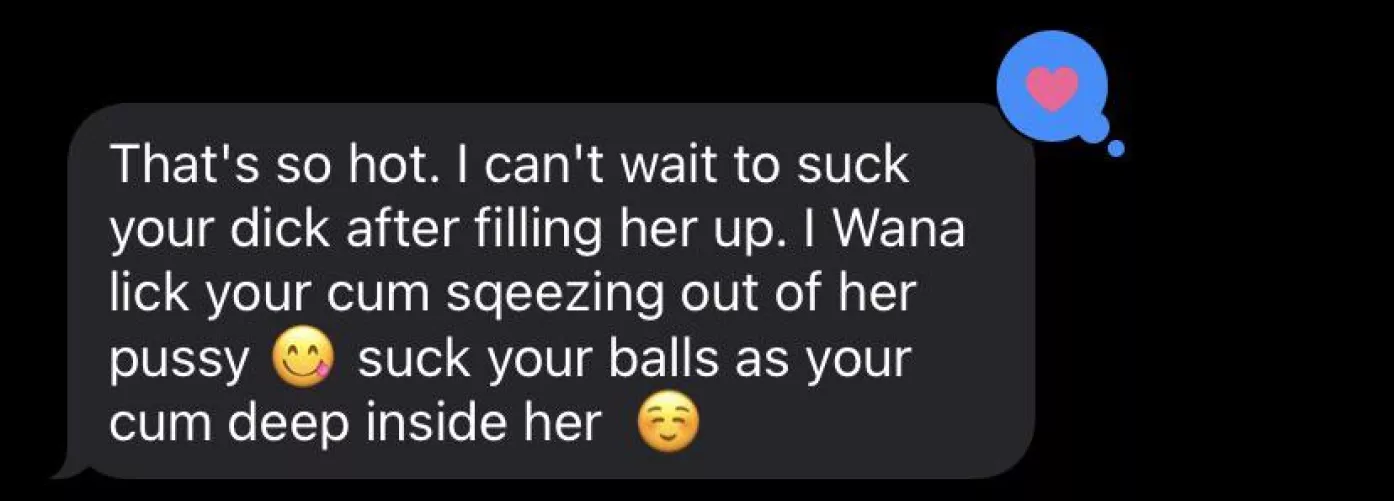 The Mrs has been very vocal about her desires lately. 🥵 Damn is she a good girl! Looking for the lady she can lick it out of.