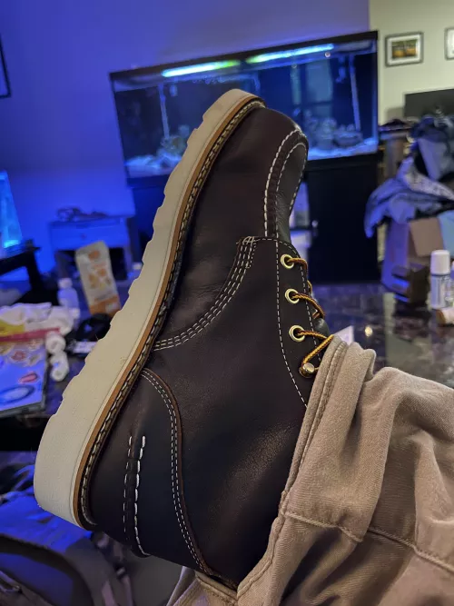 Thorogood 1957 series soft moc. Extremely happy with them!