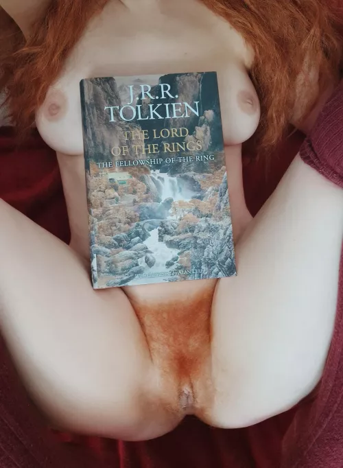While I read Lord of the Rings, you'll pump me with multiple loads of cum 💖