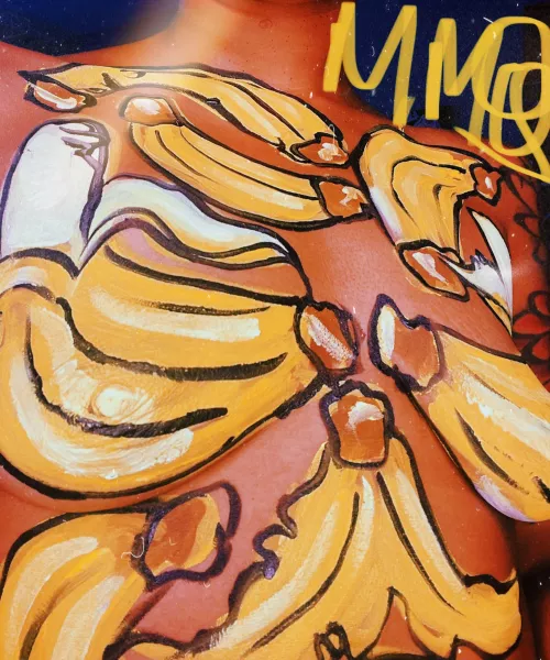 You done slipped into some tatas 🍌 (self bodypaint)