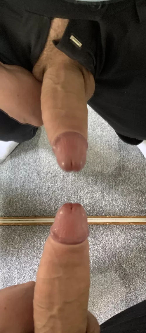 25, Peaking out of my suit trousers 👀