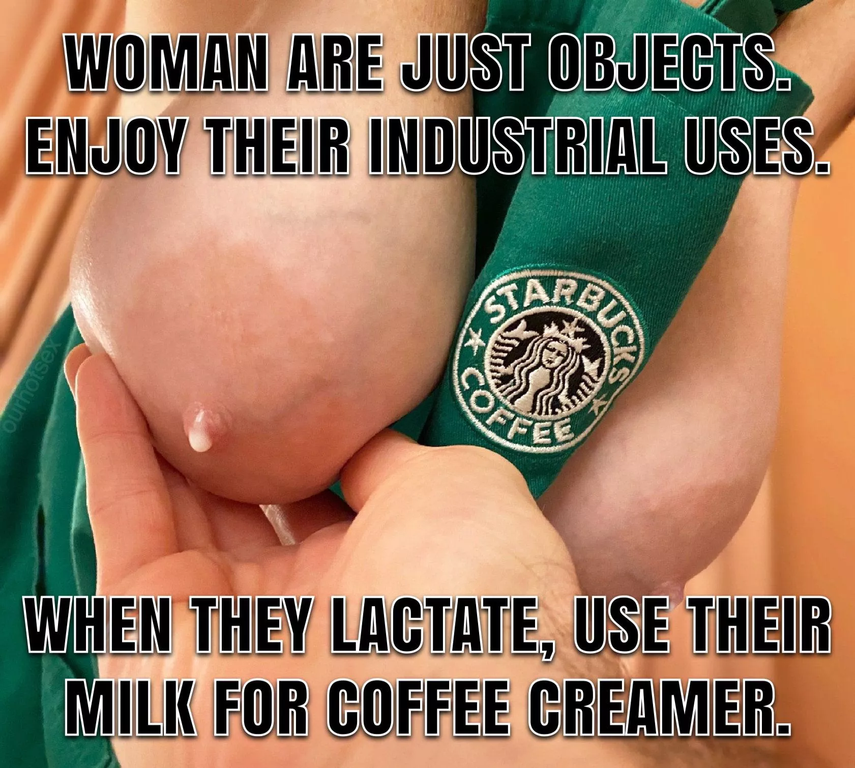 Just cream for men’s coffee