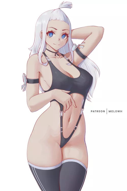 Mirajane showing off (by Melowh)