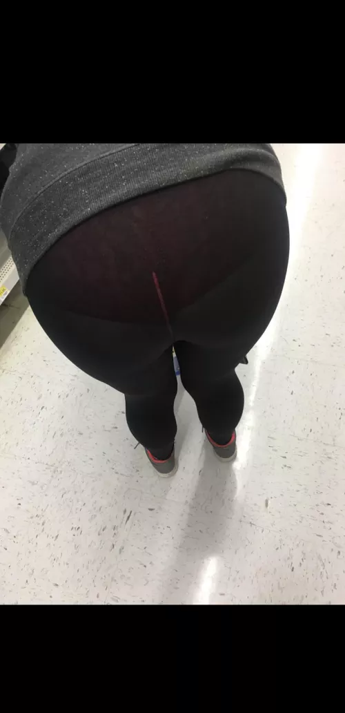 She bends down in front of you at the store. What are you gonna do?