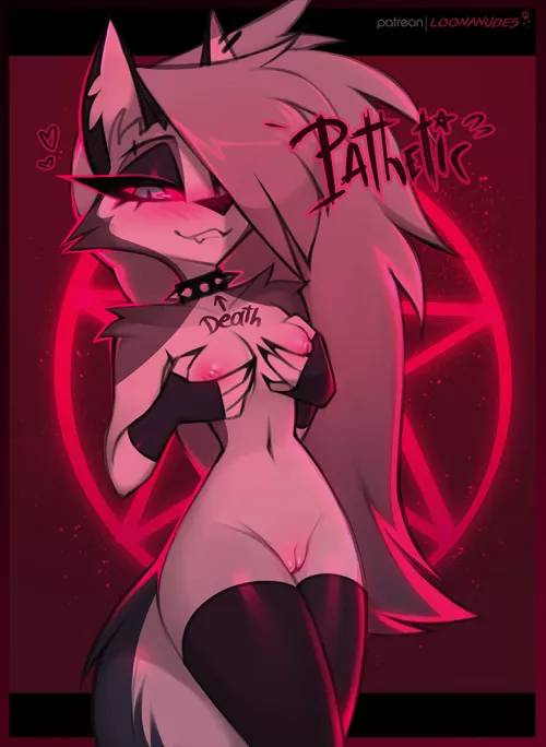 you call that big?? 🐺😂💯 [F] (LoonaNudes)