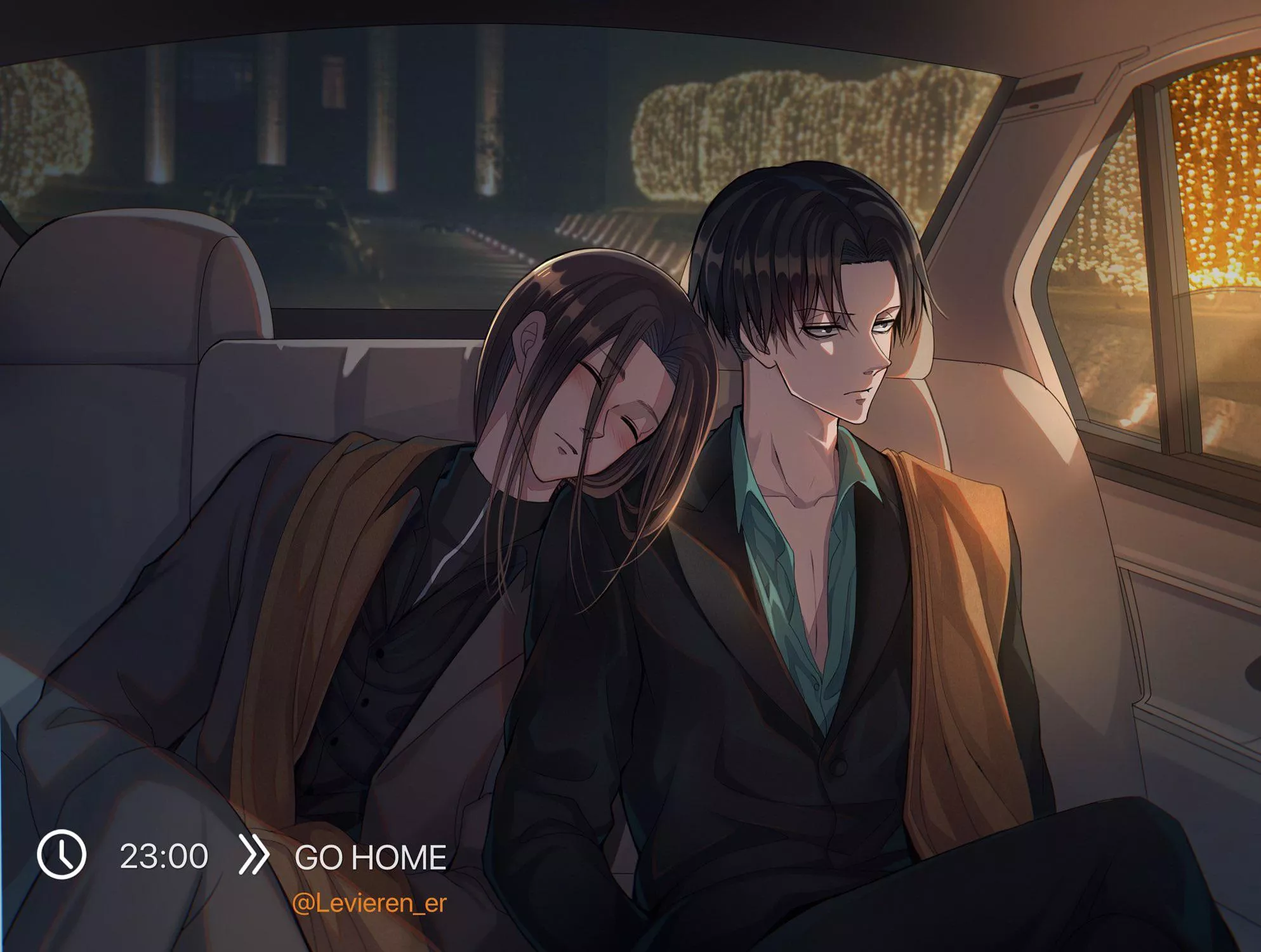 Go Home 🛏️💤 (By @LeviEren_Er) | Ereri | Attack On Titan