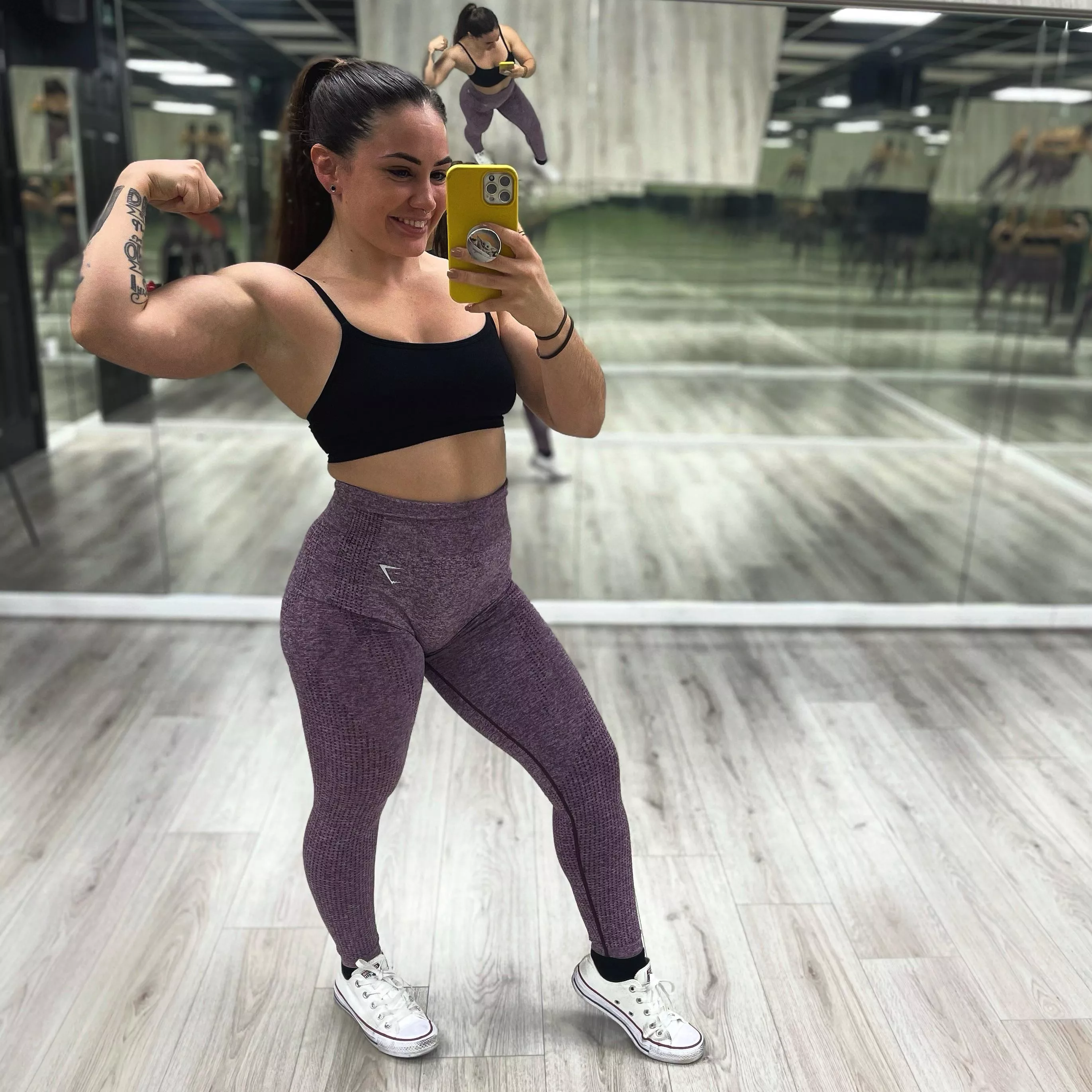 Gym selfie 😌