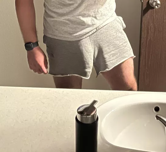 My favorite shorts to take the trash out in.