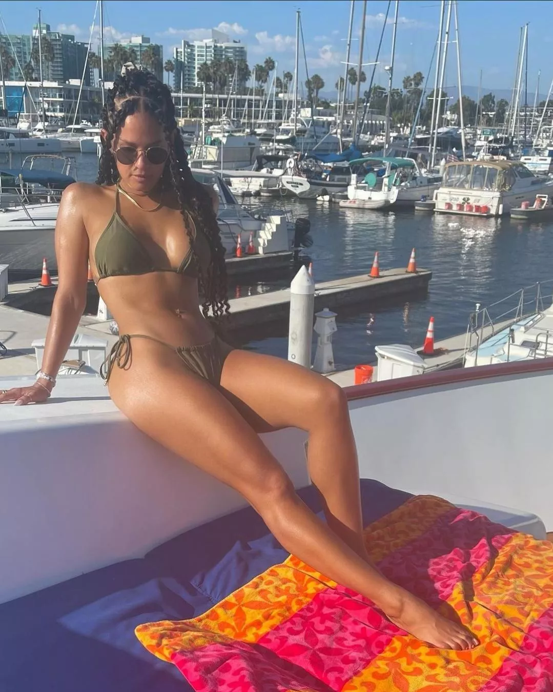 On a boat