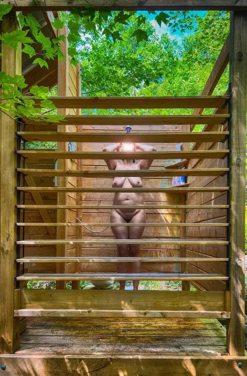 The best shower I’ve ever been in!