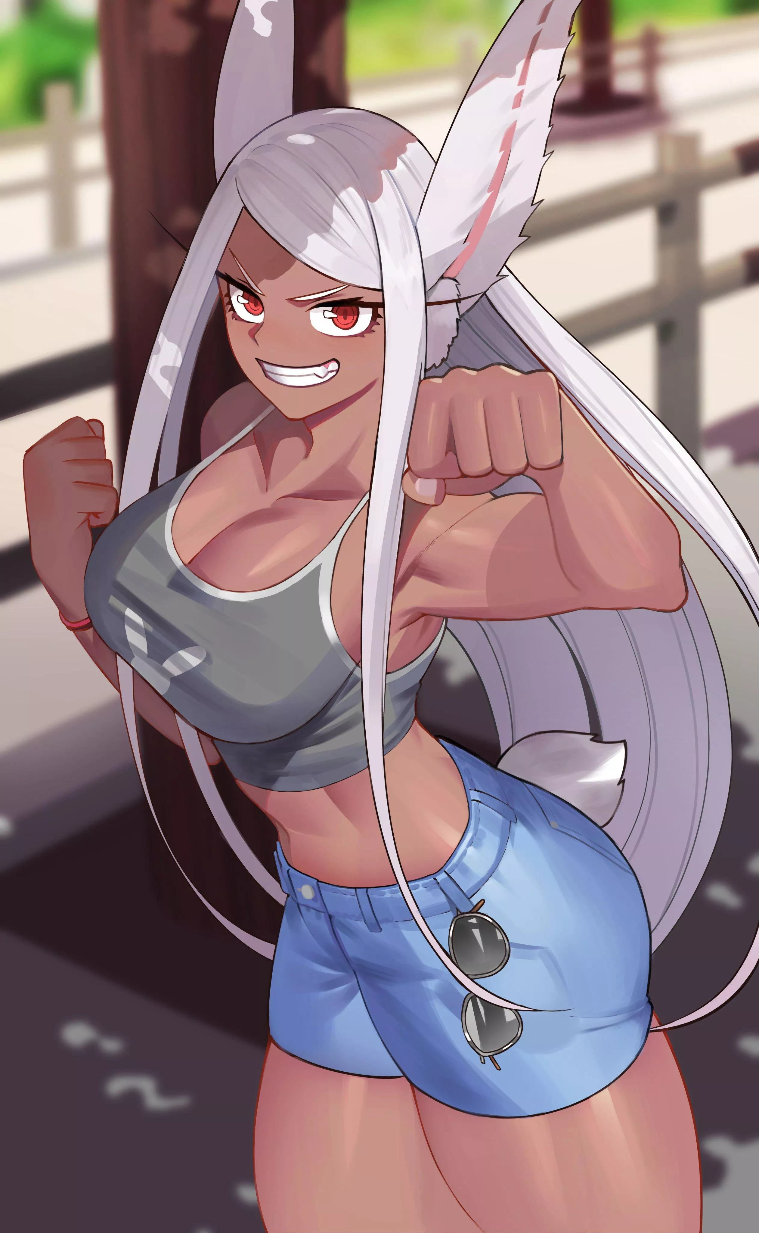 The Bunny Hero in Casual Style (@ko_koyap) [My Hero Academia]