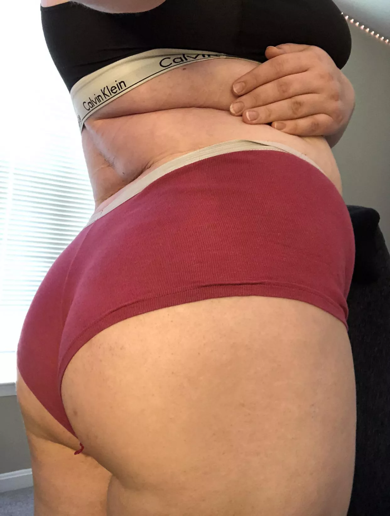 Think this underwear fits me okay? 😘