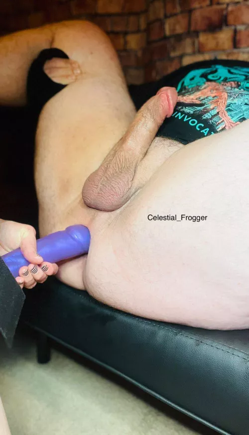 who wants to sit on his cock while I fuck him?