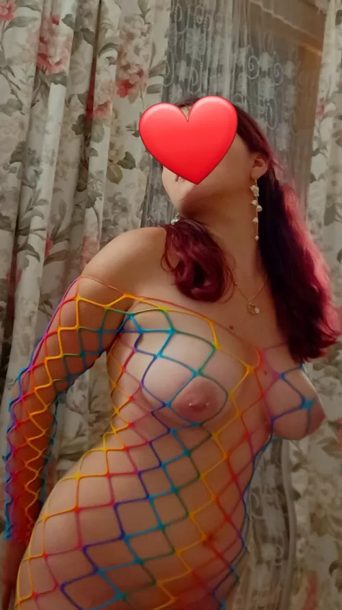 21, Do you like my rainbow?