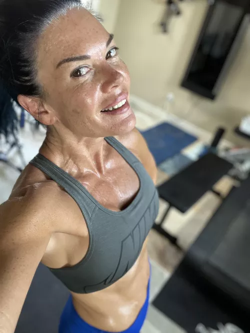 Another day of punishment for those weights! They didn’t stand a chance 😉