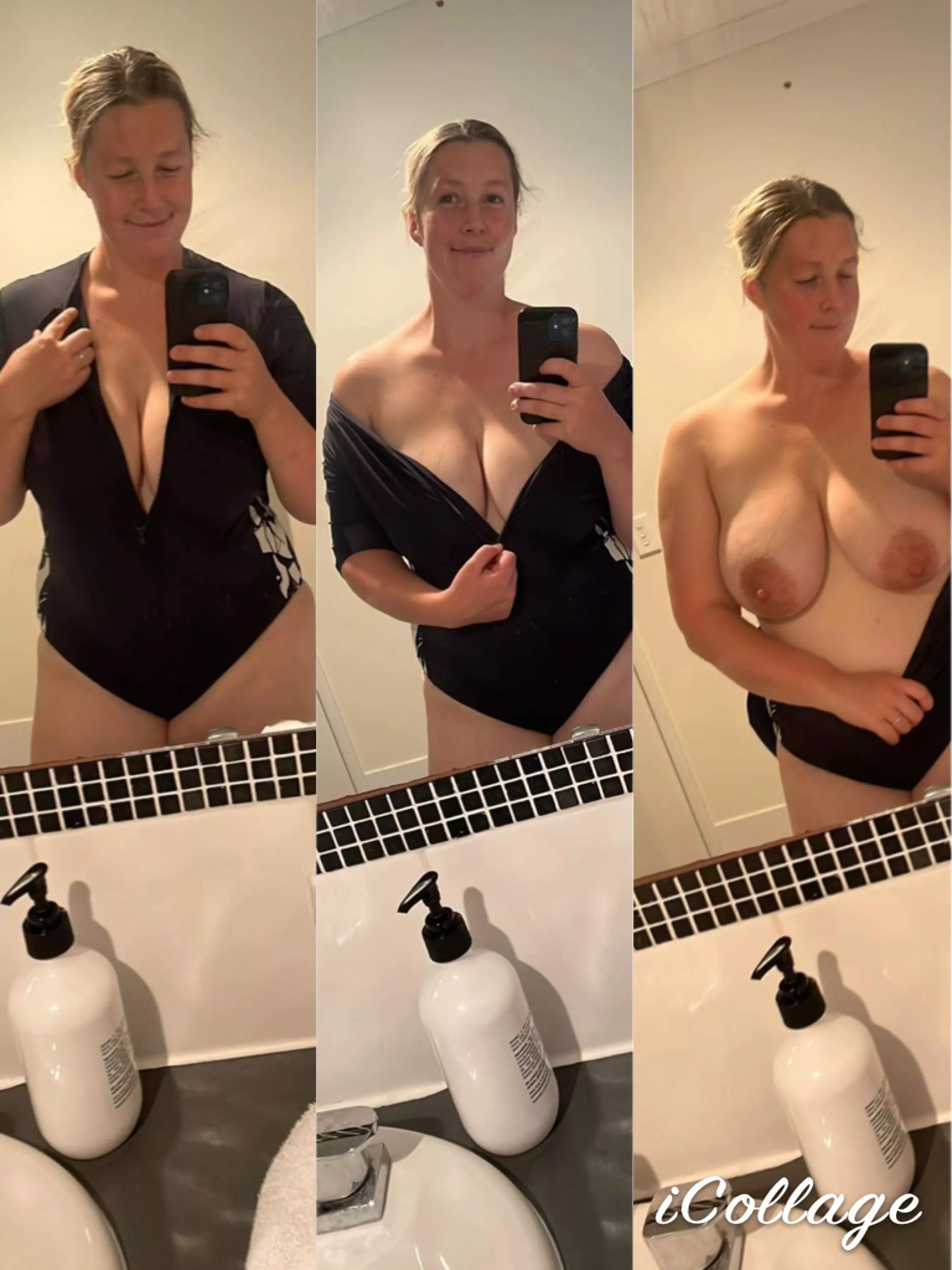 Before a shower