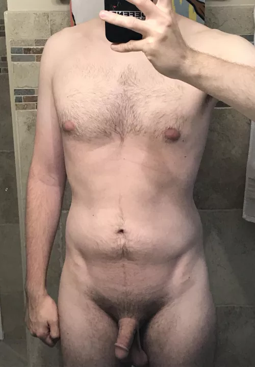 Before shower softie.