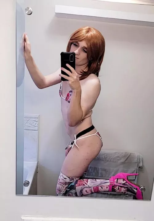 Bikini and Chastity is such a good combo