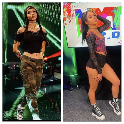 Cora Jade as a Face was annoying. But as a heel she is 🤤🤤