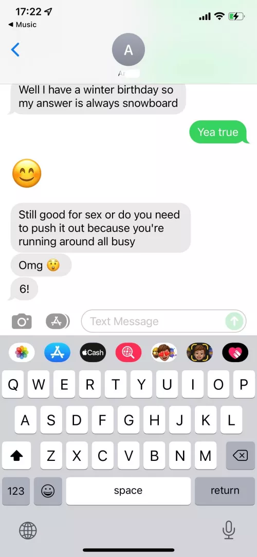 Husband is otw to his tinder date and I’m so excited for him. Looks promising so far.