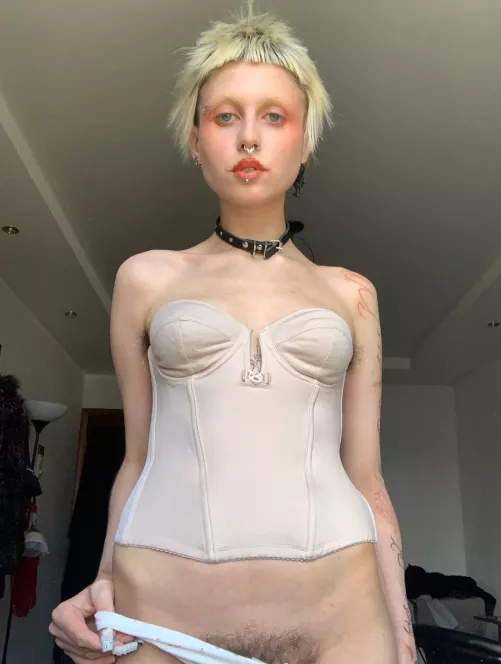 I changed my hairstyle, on my head at least