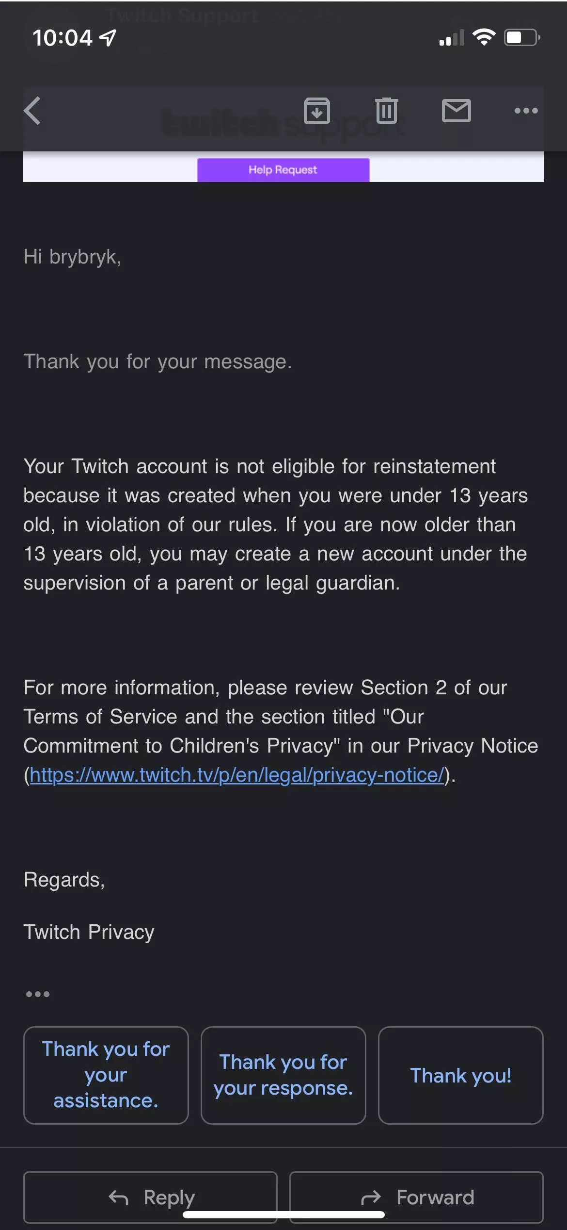 i’m 18 now…