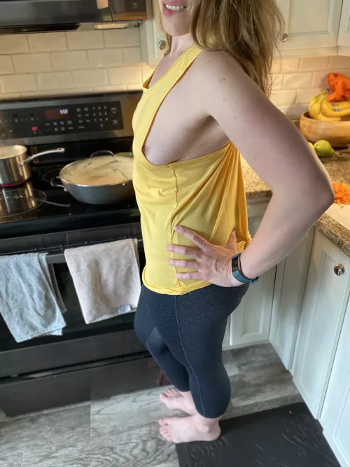 MILF/43 cooking up more than dinner