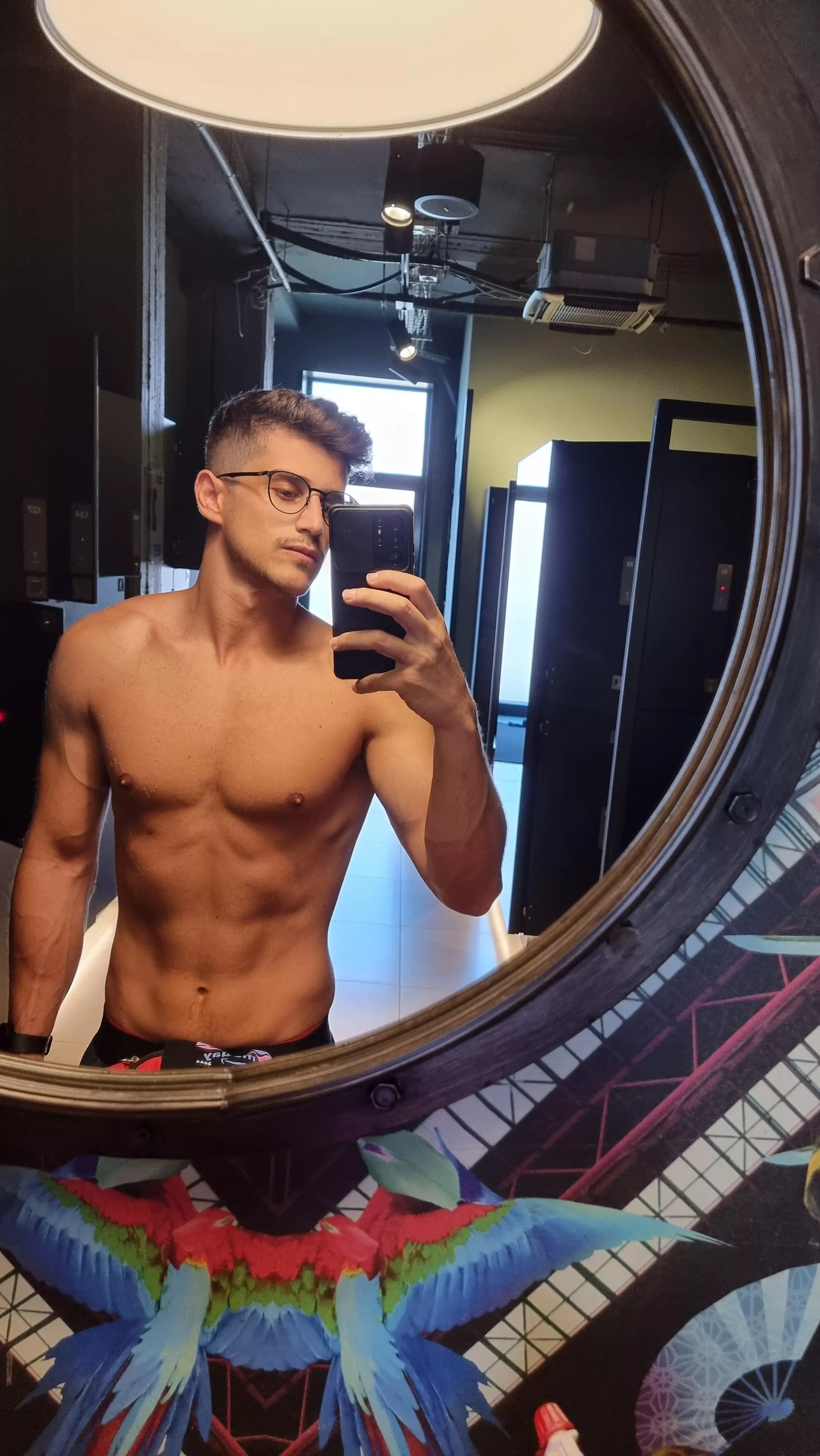 nerd at Gym 😛