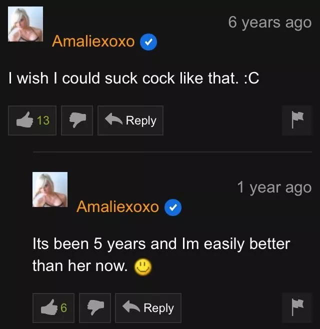 She learned