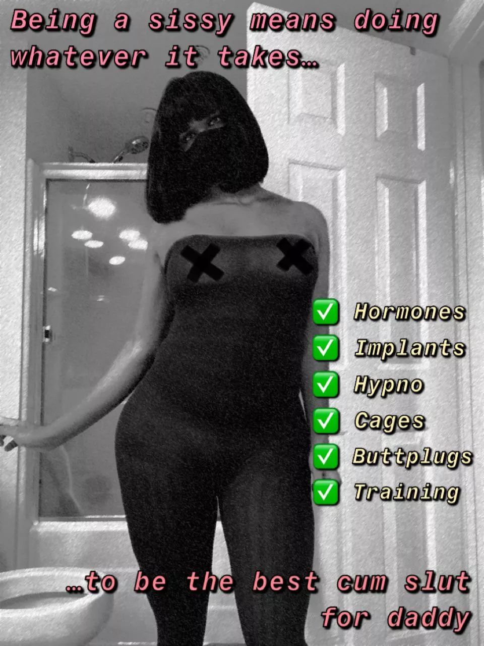 sissy checklist…