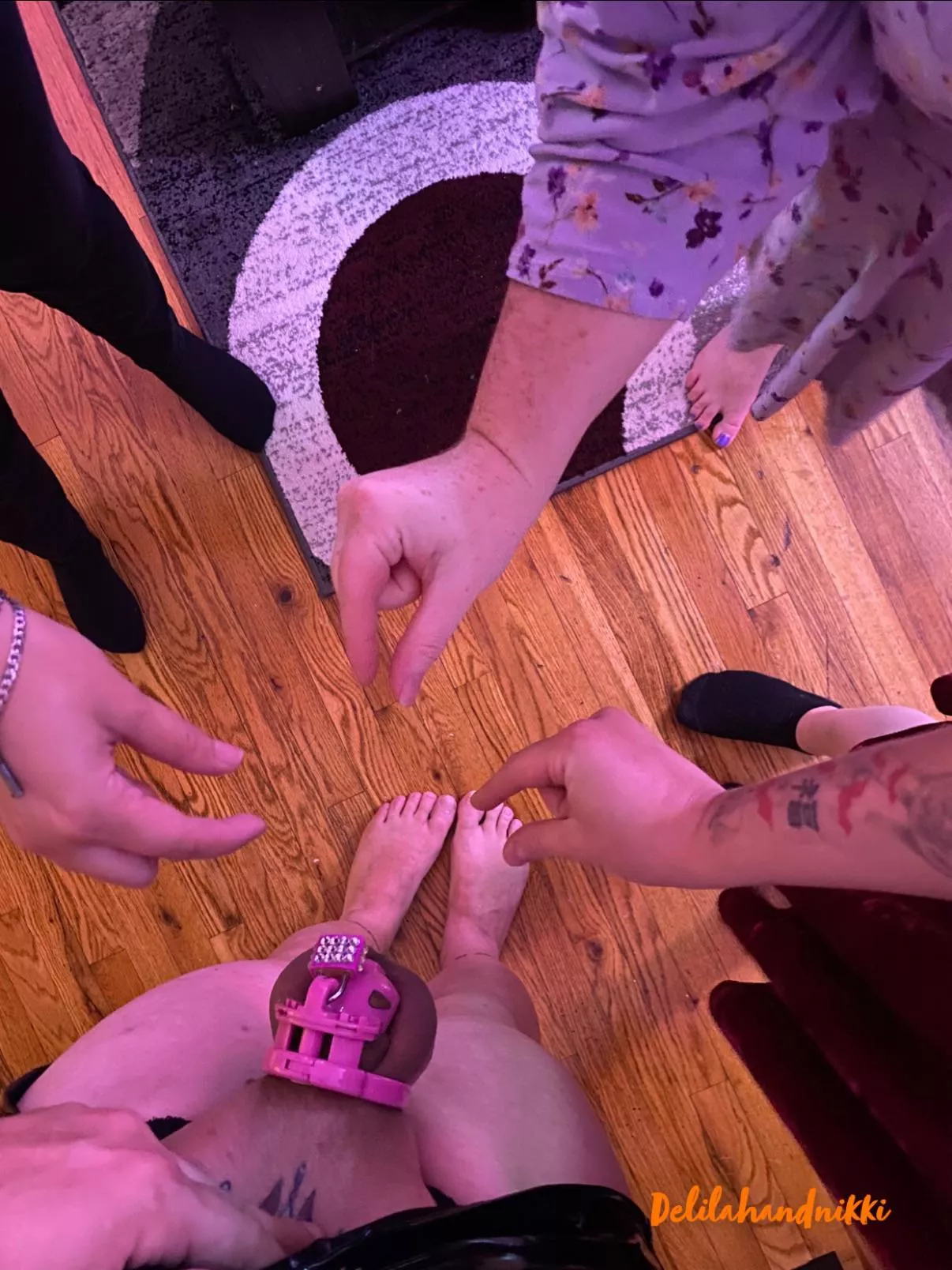 When my friends come over I have to make sure they really understand why my “boyfriend” is in permanent chastity😈 When my friends come over I have to make sure they really understand why my “boyfriend” is in permanent chastity😈